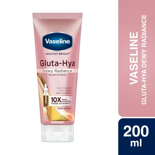 Vaseline Gluta Hya Dewy Radiance Serum in Lotion 200ml product image