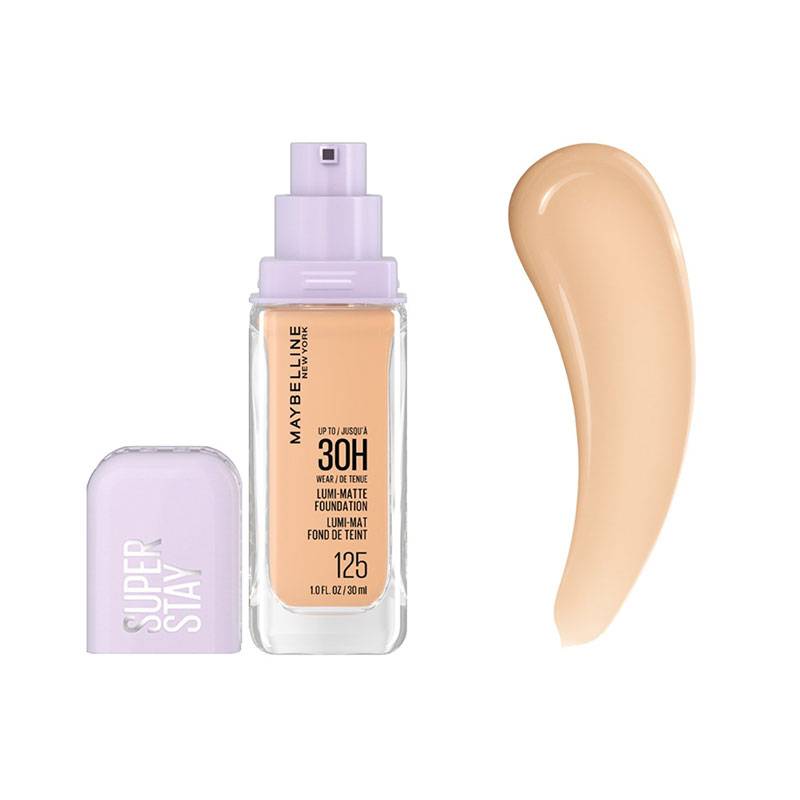 Maybelline New York Super Stay Lumi-Matte Foundation Makeup Shade 125 product image