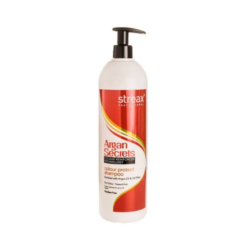 Streax Professionals Argan Secrets Colour Protect Shampoo for Colour- Treated Hair 1000ml product image