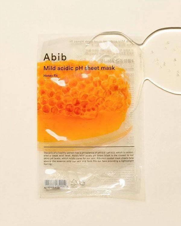 ABIB Mild Acidic pH Sheet Mask Honey fit (10 Sheets)  30ml (Set) product image