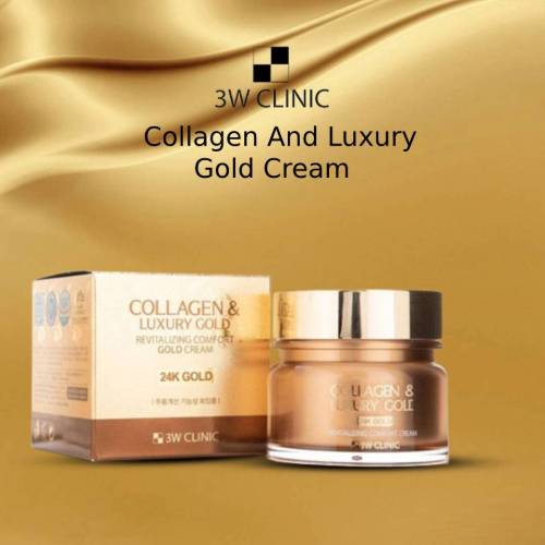 3W Clinic Collagen & Luxury Gold Cream 100ml product image
