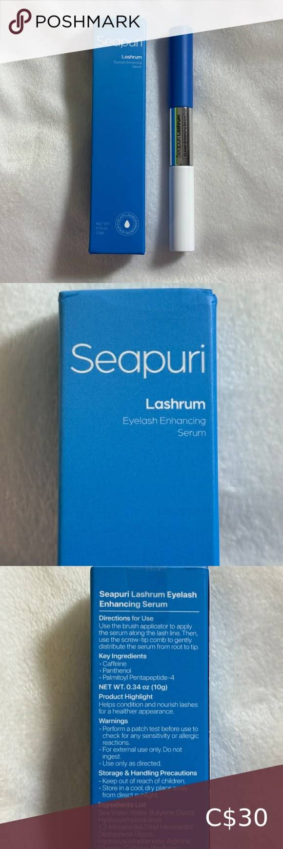 SEAPURI Lashrum Eyelash Enhancing Serum product image