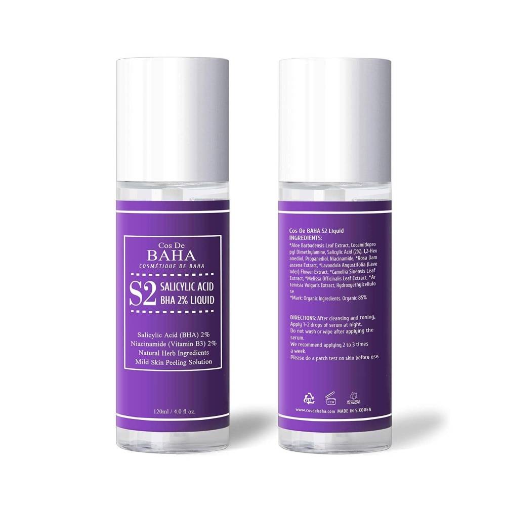 Cos De Baha Salicylic Acid Bha 2 Percent Liquid (S2) 120ml product image