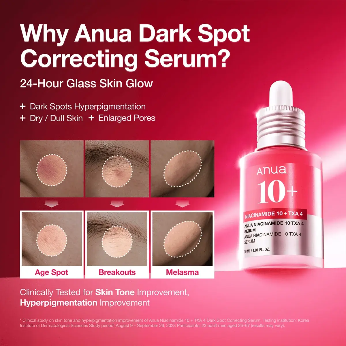 Anua Niacinamide 10% + TXA 4% Serum - 30ml New product image