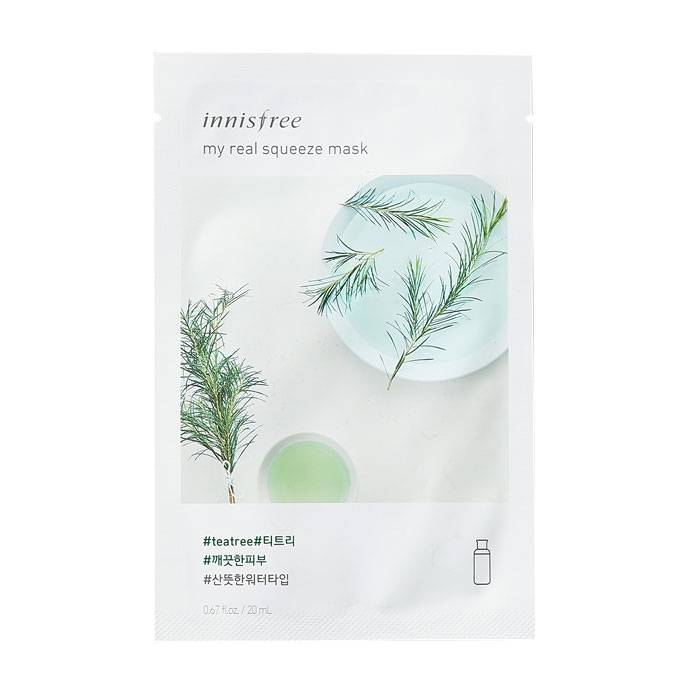 Innisfree My Real Squeeze Mask - Tea Tree -20ml product image