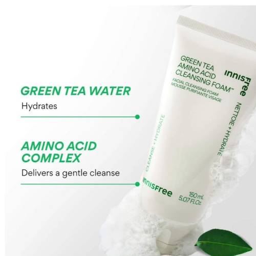 INNISFREE Green Tea Amino Hydrating Cleansing Foam 150ml product image