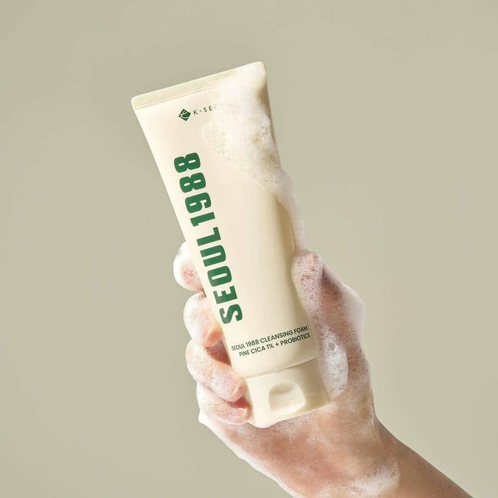 KSECRET SEOUL 1988 Cleansing Foam : Pine Cica 1% + Probiotics 150ml product image