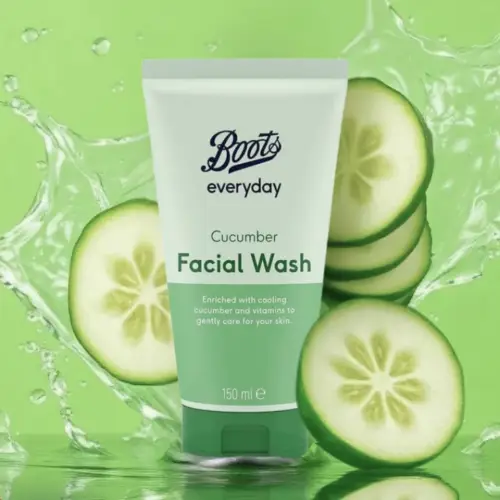 Boots Cucumber Facial Wash 150ml product image