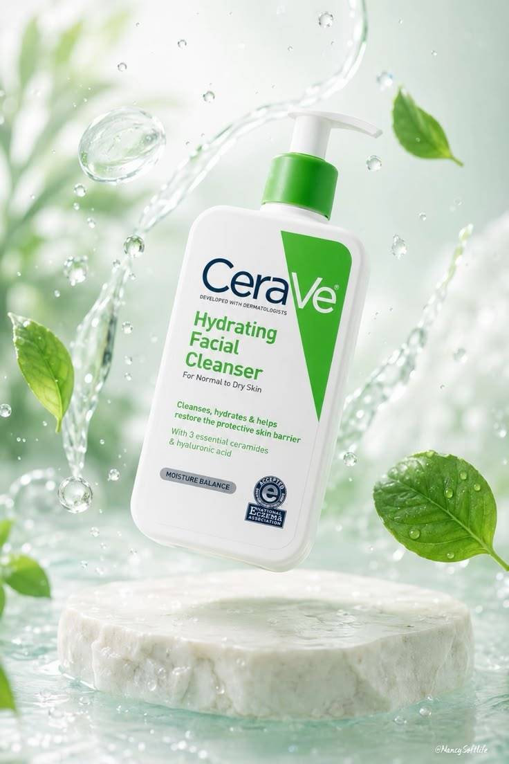 Cerave Hydrating Facial Cleanser (For Normal Dry Skin) 237ml product image