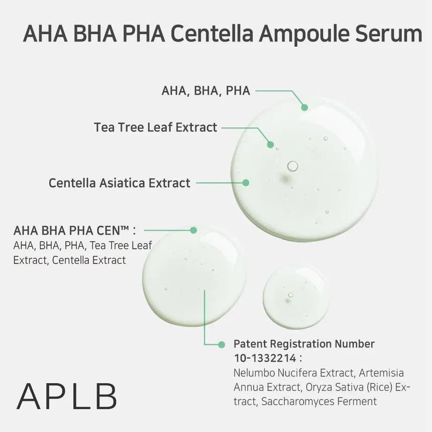 APLB - AHA BHA PHA Centella Ampoule Serum product image