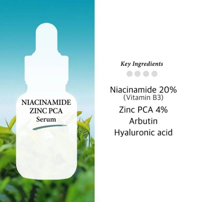 Cos De Baha Niacinamide 20% + Zinc 4% Serum (NZ) 30ml product image