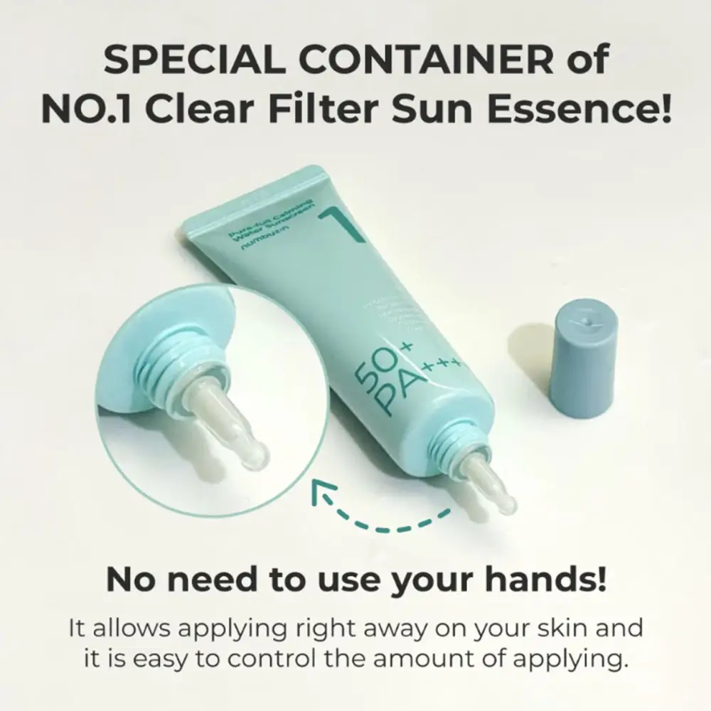 Numbuzin No.1 Clear Filter Sun Essence SPF50+ PA++++ 50ml product image