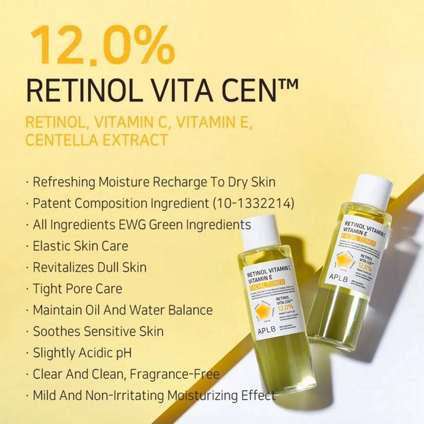 APLB - Retinol Vitamin C Vitamin E Facial Toner product image