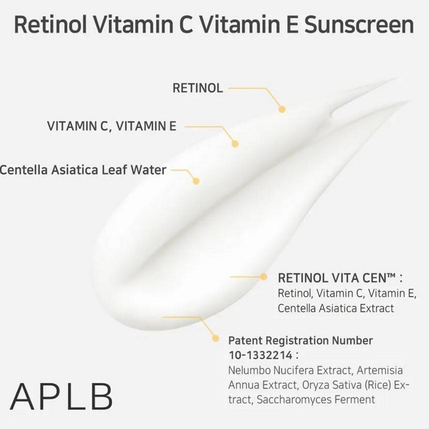 APLB - Retinol Vitamin C Vitamin E Sunscreen product image
