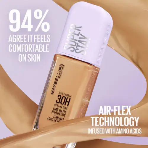 Maybelline New York Super Stay Lumi-Matte Foundation Makeup Shade 125 product image
