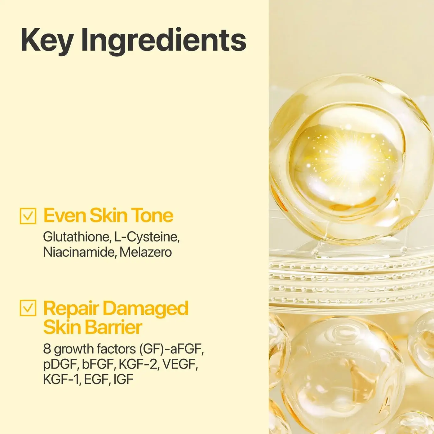 Numbuzin No.5+ Vitamin Glutathione Dark Spot Laser Cream 50ml product image