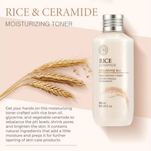The Face Shop Rice Ceramide Moisturizing Toner 150 ml product image