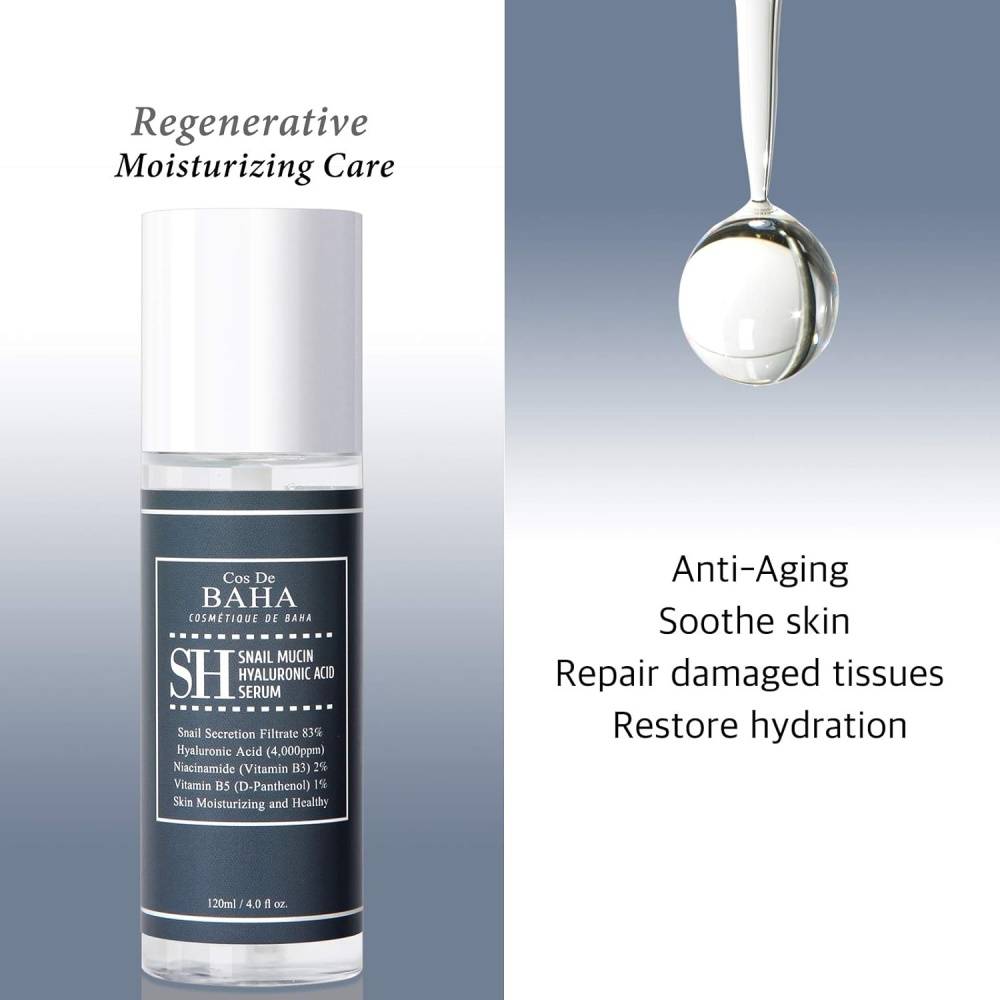 Cos De Baha (SH) Snail Repair Intensive Facial Serum 120ml product image