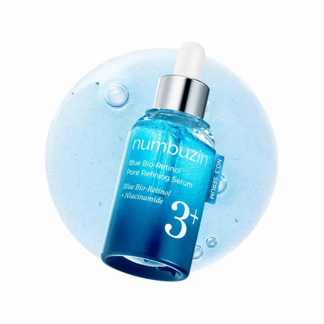 Numbuzin No. 3 Blue Bio-Retinol Pore Refining Serum 30ml product image