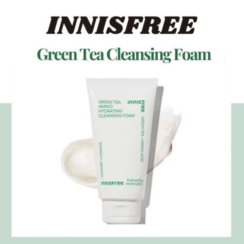 INNISFREE Green Tea Amino Hydrating Cleansing Foam 150ml