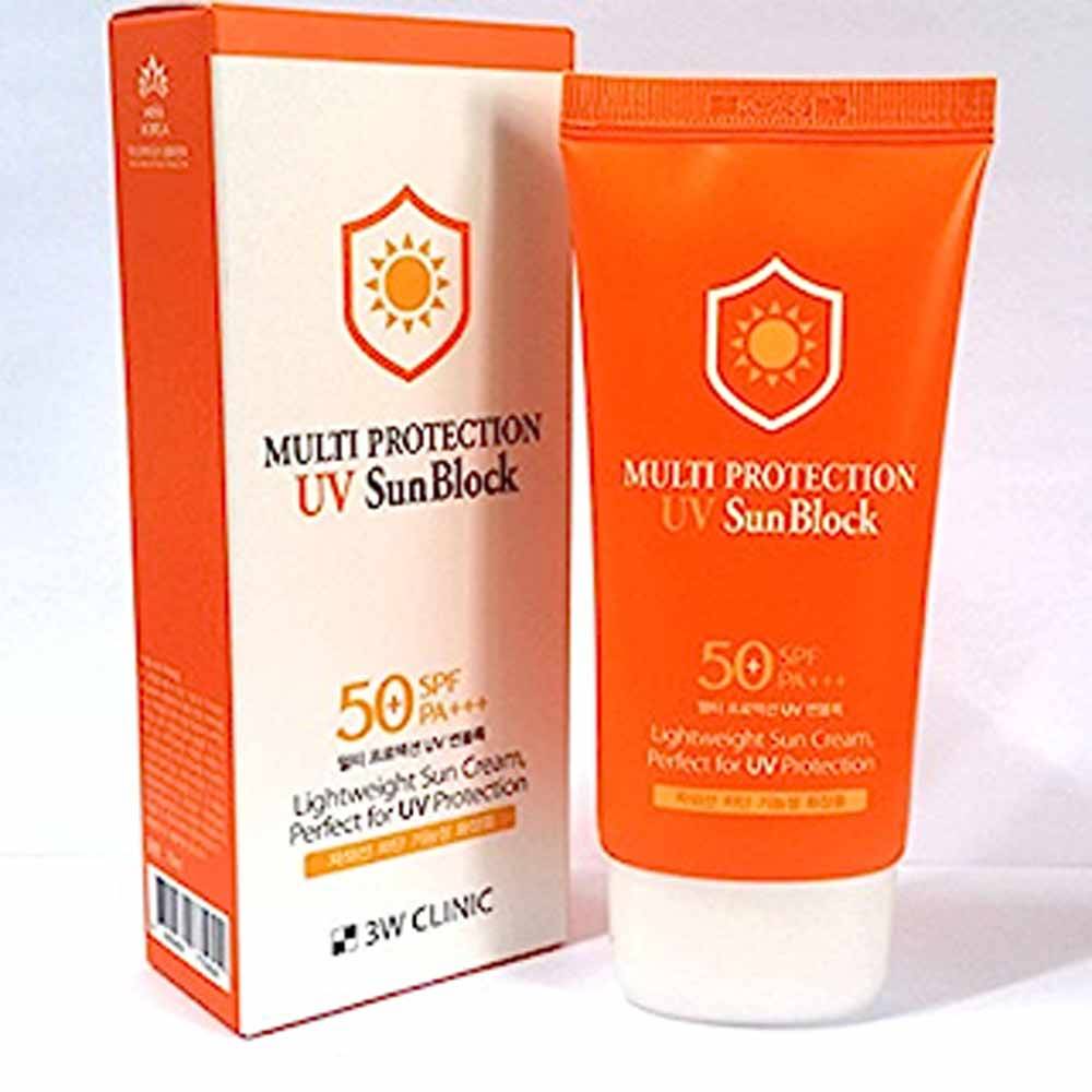 3W Clinic Multi Protection UV Sun Block SPF 50+/PA+++ 70 ml