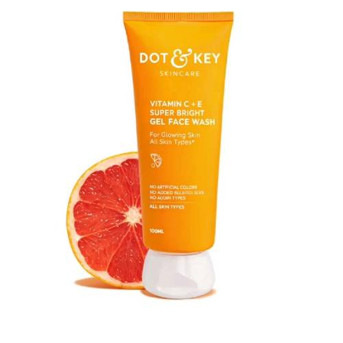 DOT & KEY Vitamin C + E Super Bright Gel Face Wash 100ml