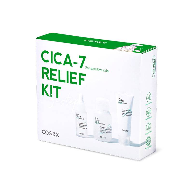 Cosrx CICA-7 Relief Kit (3 Step)