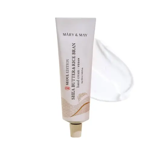Mary&May Seoul Edition SHEA BUTTER & RICE BRAN Hand Cream 50ML