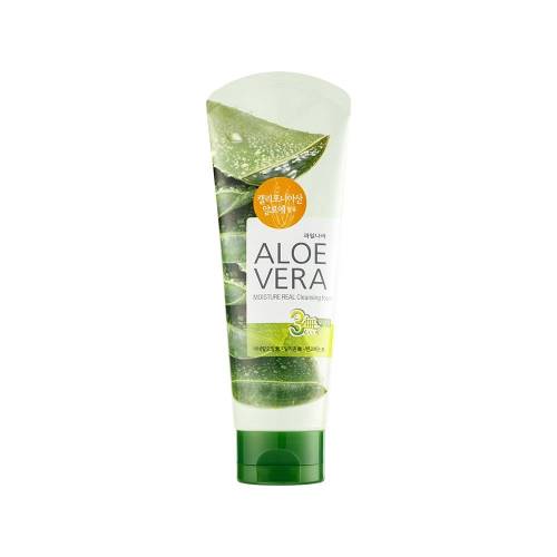 Welcos Aloe Vera Moisture Real Cleansing Foam 150g