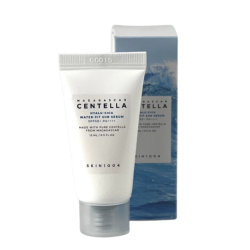 Skin1004 Madagascar Centella Hyalu-Cica Water Fit Sun Serum SPF50+ PA++++ 15 ml - Skin1004 product in Bangladesh