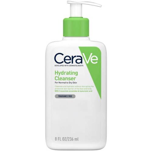 Cerave Hydrating Cleanser For Normal To Dry Skin 236ml - CeraVe product in Bangladesh