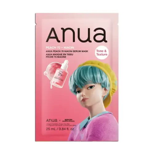 ANUA KDH Peach 70 Niacin Serum Face Mask 25ml - Anua product in Bangladesh