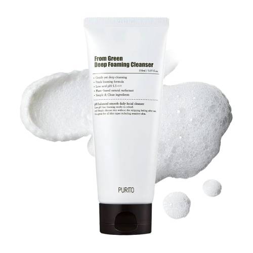 Purito From Green Deep Foaming Cleanser  150ml