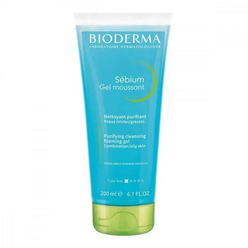 Bioderma Sebium Gel Moussant Purifying Foaming Gel 200ml