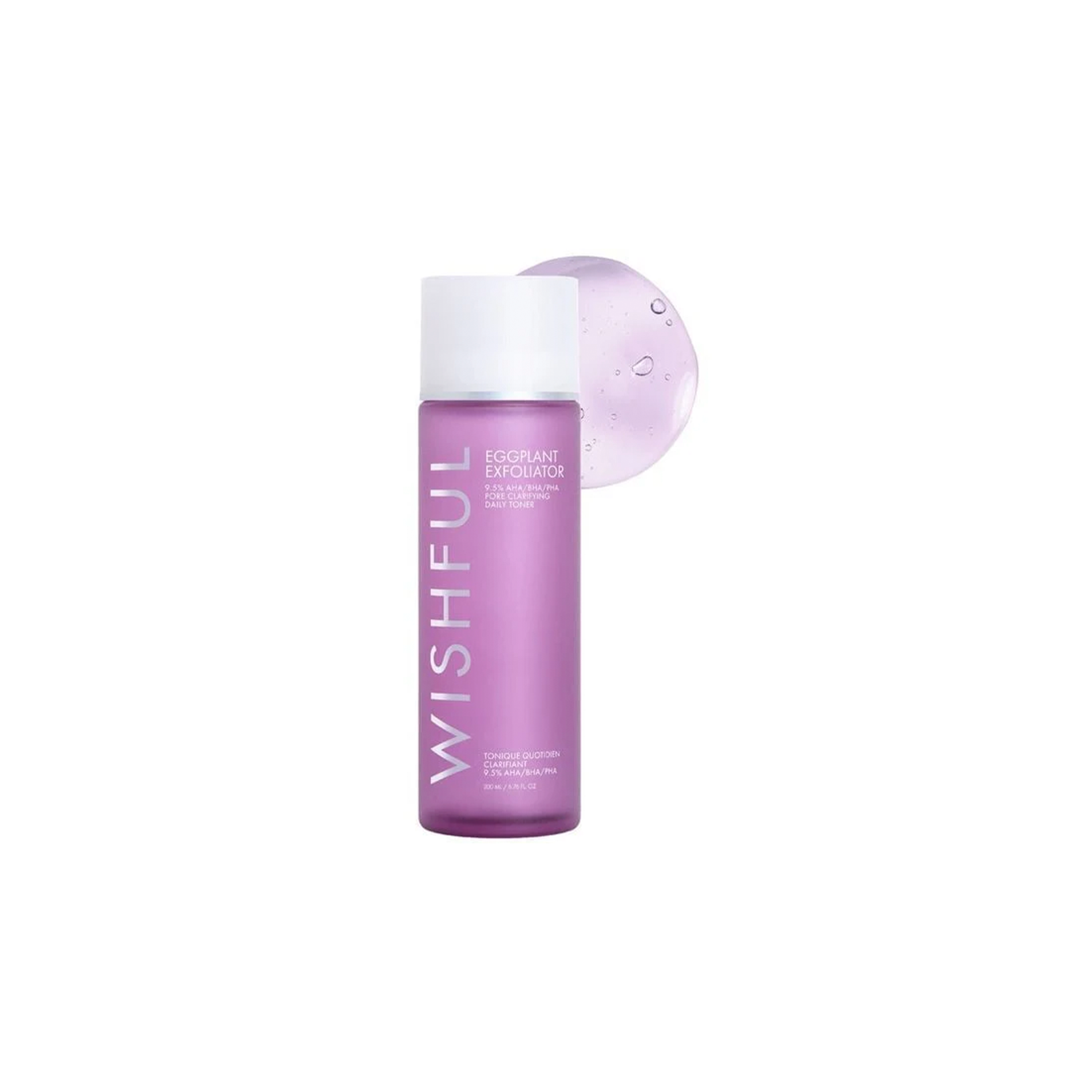 Huda Beauty Wishful Eggplant Exfoliator Pore Clarifying Daily Toner