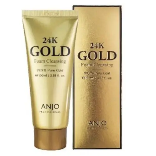 Anjo Professional 24k Gold Foam Cleanser 100ml