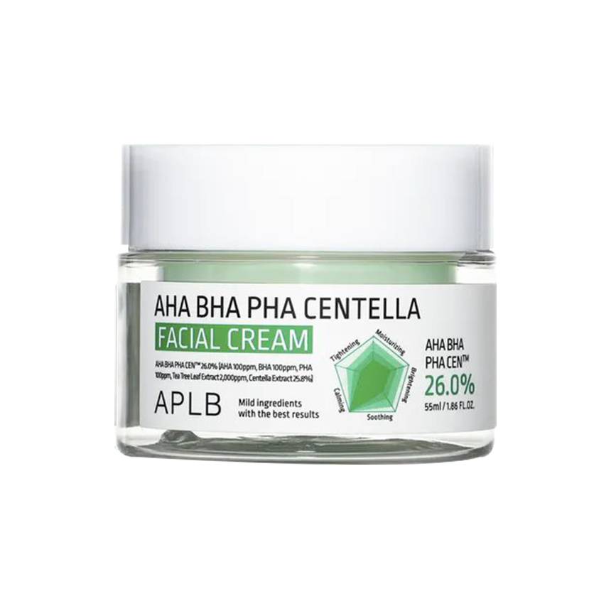 APLB - AHA BHA PHA Centella Facial Cream