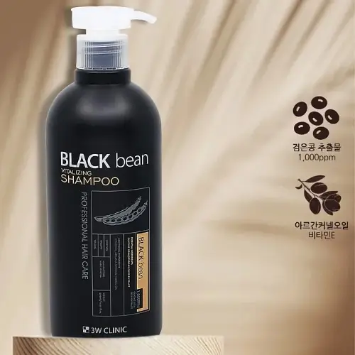 3W Clinic Black Bean Vitalizing Shampoo 500 ml