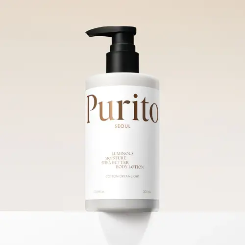 PURITO Luminous Moisture Shea Butter Body Lotion (Cotton Dreamlight) 300ml