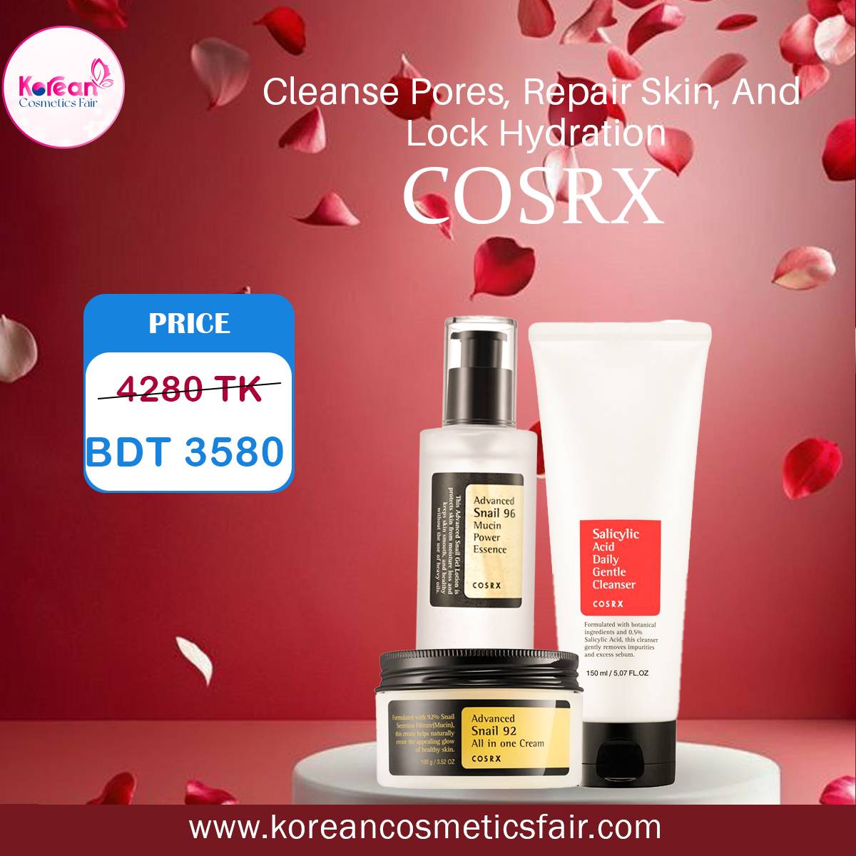 COSRX Advanced Snail Repair Set