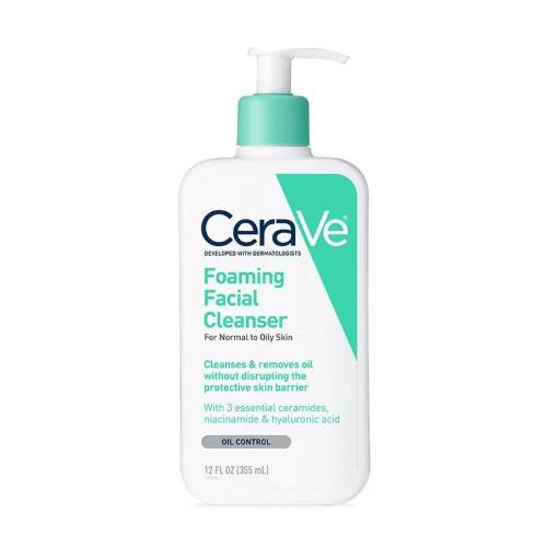 CeraVe Foaming Facial Cleanser For Normal To Oily Skin 355ml - CeraVe product in Bangladesh