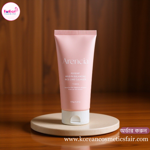 ARENCIA Rosehip Mild pH Balancing Rice Cake Cleanser 150g