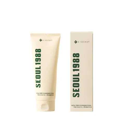 KSECRET SEOUL 1988 Cleansing Foam : Pine Cica 1% + Probiotics 150ml