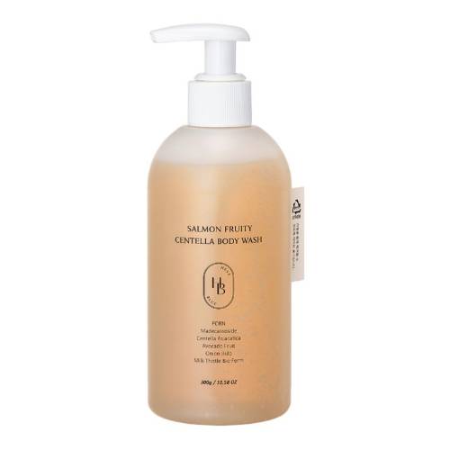 HEVEBLUE Salmon Fruity Centella Body Wash 300ml