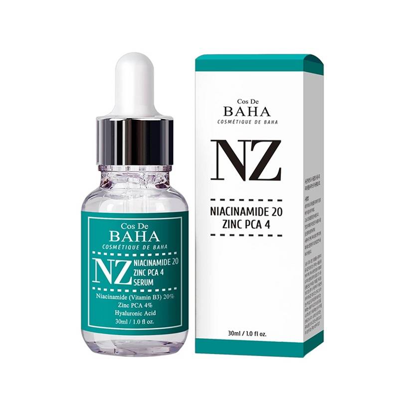 Cos De Baha Niacinamide 20% + Zinc 4% Serum (NZ) 30ml