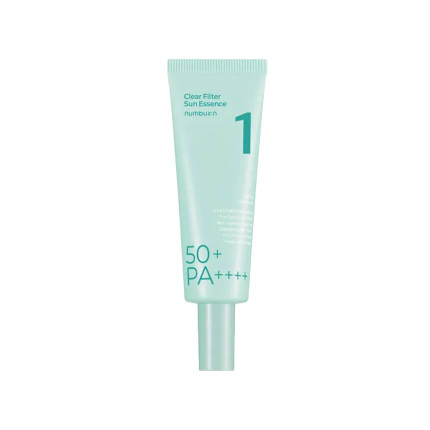 Numbuzin No.1 Clear Filter Sun Essence SPF50+ PA++++ 50ml