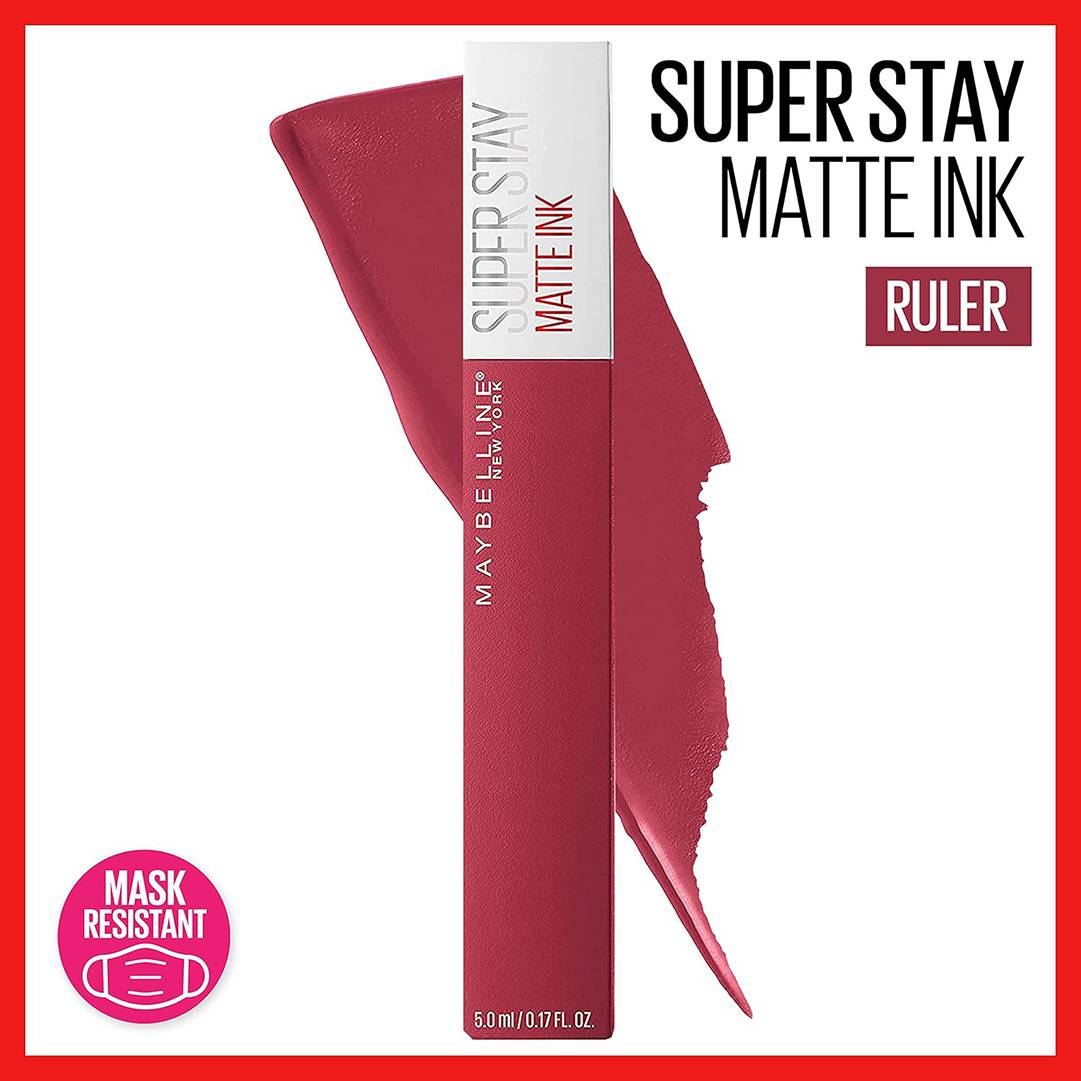 Maybelline New York Super Stay Matte Ink Liquid Lipstick-Ruler product image