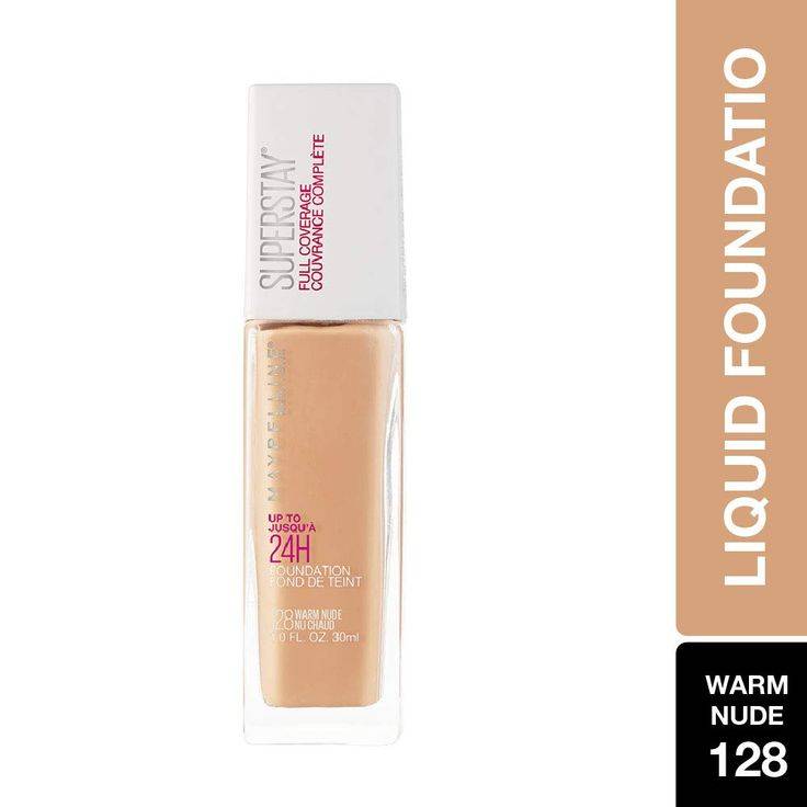 Maybelline SuperStay Full Coverage Foundation 128 Warm Nude product image