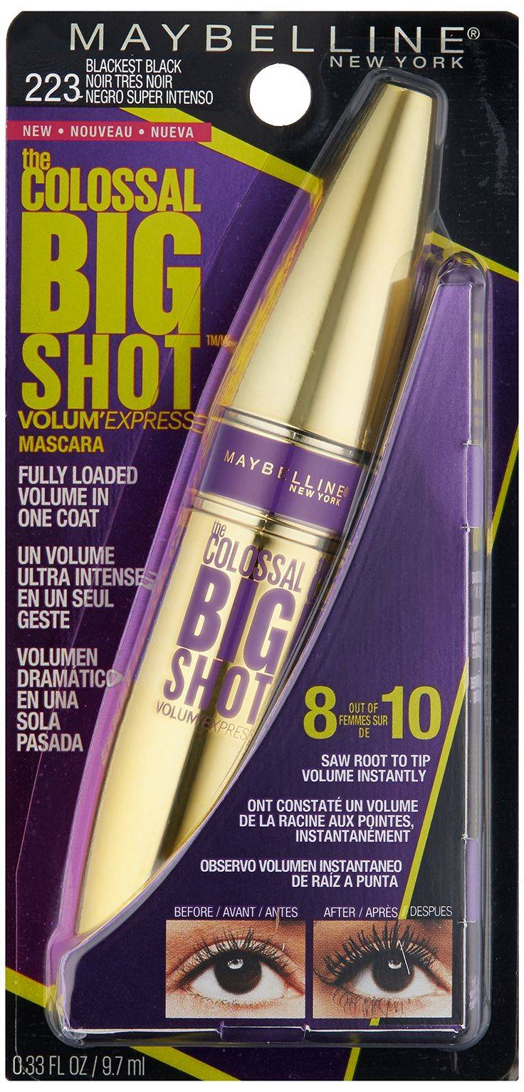 Maybelline The Colossal Big Shot Waterproof Mascara product image