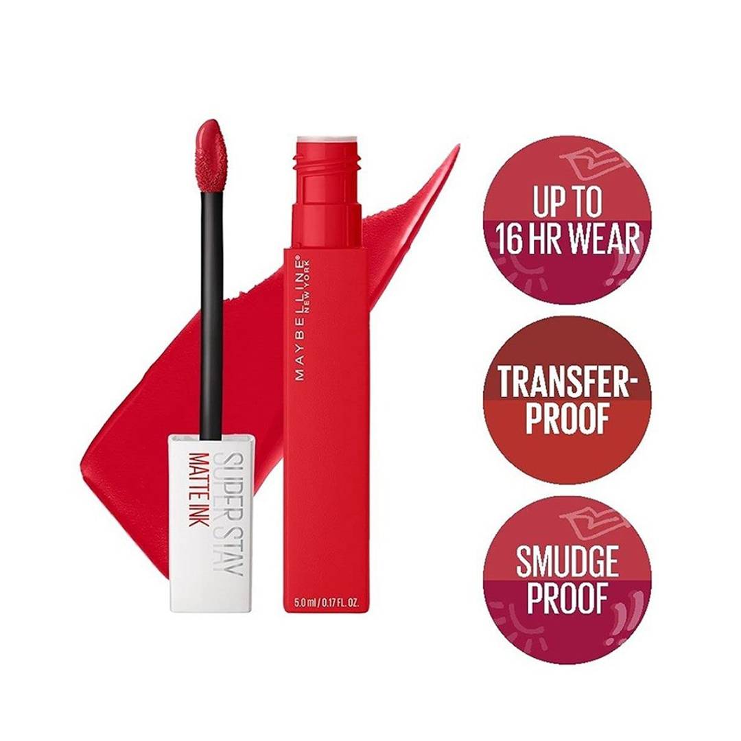Maybelline New York Super Stay Matte Ink Liquid Lipstick-Ambitious product image